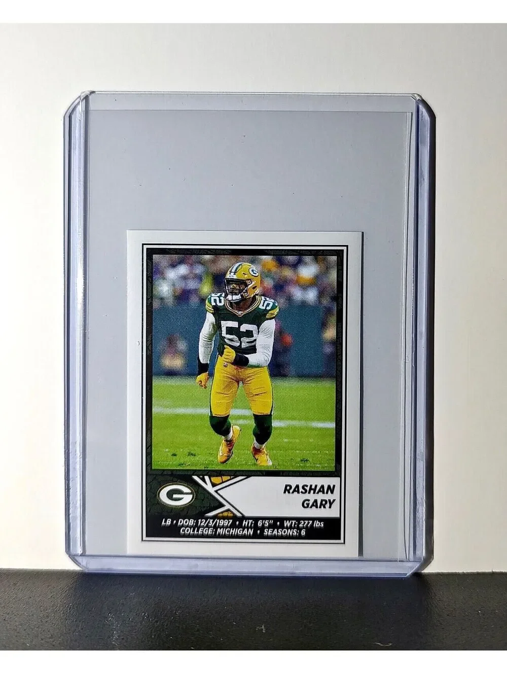 Rashan Gary 2024 Panini NFL Sticker #406 Green Bay Packers